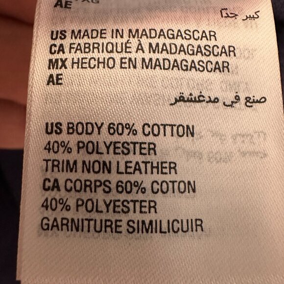 CLUB ROOM MEN'S QUARTER-ZIP PULLOVER SWEATER DARK BLUE SIZE XL - Picture 9 of 9